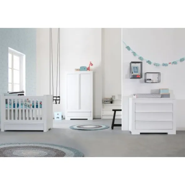 Kidsmill Bretagne Babybed Wit 60 x 120 cm