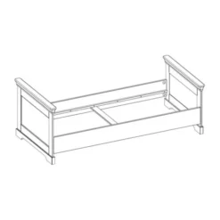 Kidsmill Chateau Bed Wit 90 x 200 cm