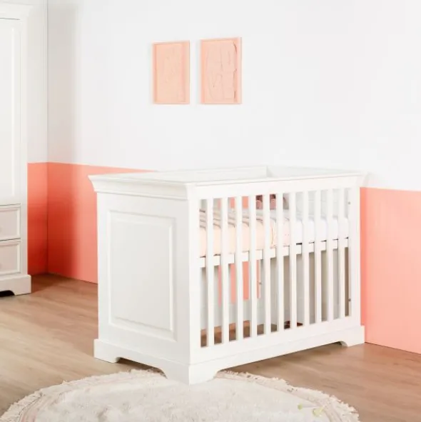 Kidsmill Chateau E4 Babykamer Wit | Ledikant 60x120 cm + Commode