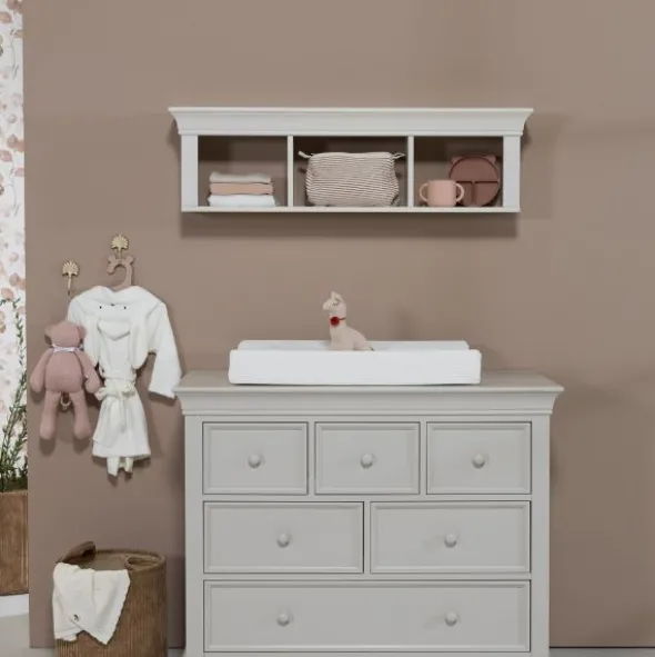 Kidsmill Chateau E4 Babykamer Oatmeal | Ledikant 60 x 120 cm + Commode