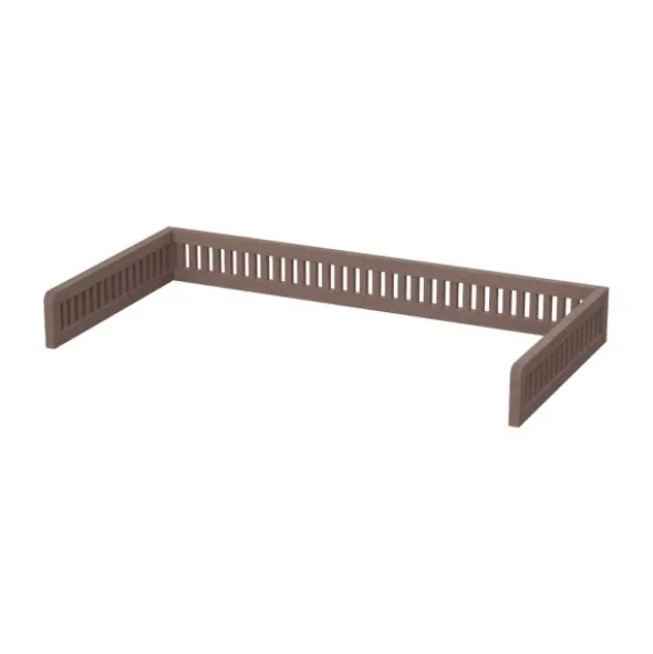 Kidsmill Dai Commode Uitbreiding - Design Kuif - Walnoot