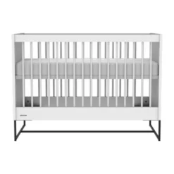 Kidsmill Intense II Babybed Mat Wit - Zwart - 60 x 120 cm