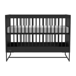 Kidsmill Intense II Babybed Mat Zwart - Zwart - 60 x 120 cm