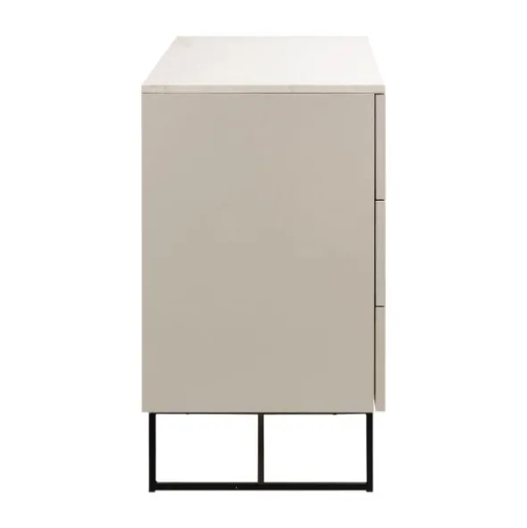 Kidsmill Intense II Commode 3L Mat Oatmeal - Zwart - Warm Sand
