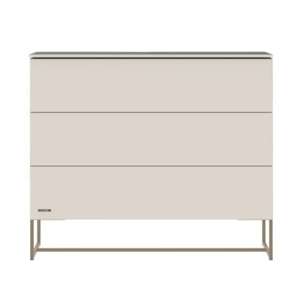 Kidsmill Intense II Commode - Oatmeal / Patinated Brass