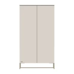 Kidsmill Intense II Kast 2-Deurs - Oatmeal / Patinated Brass