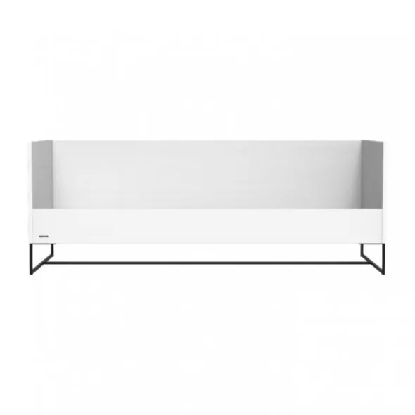 Kidsmill Intense II Kinderkamer Wit / Zwart | Bedbank 90 x 200 cm + Bureau