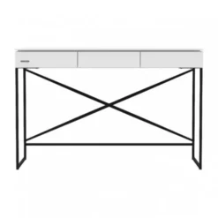 Kidsmill Intense II Kinderkamer Wit / Zwart | Bedbank 90 x 200 cm + Bureau
