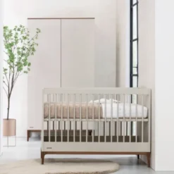 Kidsmill Intense II Ledikant - 70 x 140 cm - Oatmeal/Walnoot