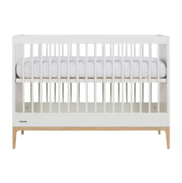 Kidsmill Intense II Ledikant - 70 x 140 cm - Wit / Eiken