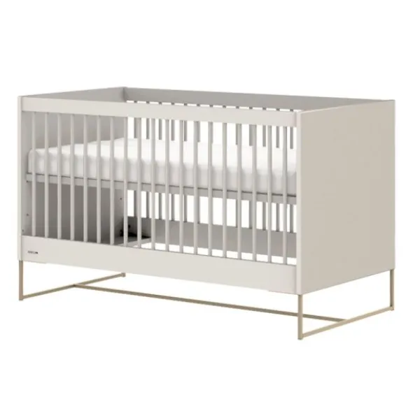 Kidsmill Intense II Ledikant 70 x 140 - Oatmeal / Patinated Brass