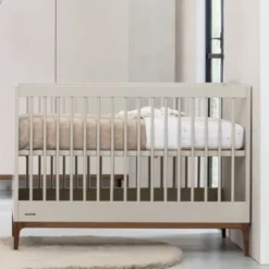 Kidsmill Intense Ledikant - 60 x 120 cm - Oatmeal/Walnoot