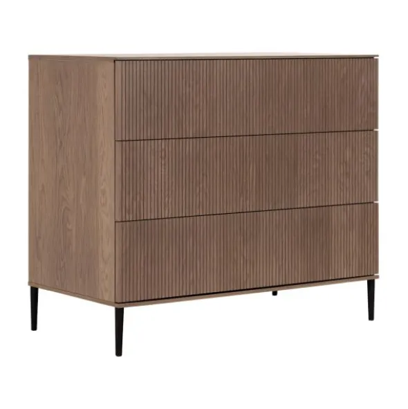 Kidsmill Levi Commode - Incl. Ronde Potenset - Walnoot