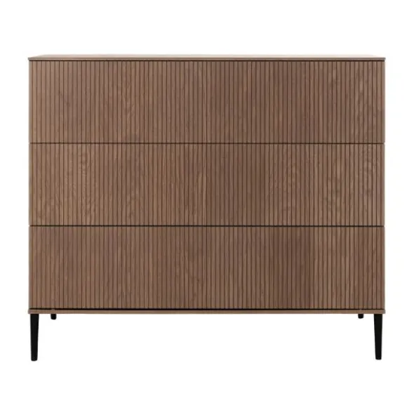 Kidsmill Levi Commode - Incl. Ronde Potenset - Walnoot