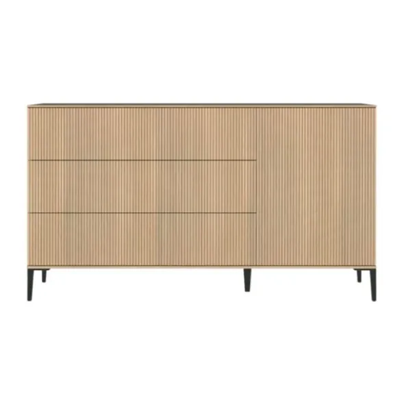 Kidsmill Levi Commode XL - Ronde Poot - Eiken