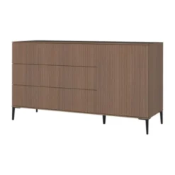 Kidsmill Levi Commode XL - Ronde Poot - Walnoot