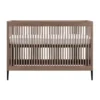 Kidsmill Levi Ledikant 60x120 cm - Ronde Poot - Walnoot