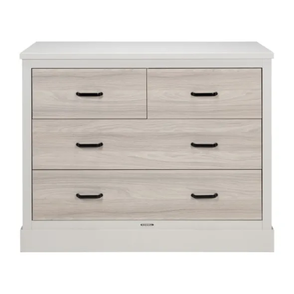 Kidsmill Newport Commode Incl. Zwarte Grepen - Oatmeal / Eiken