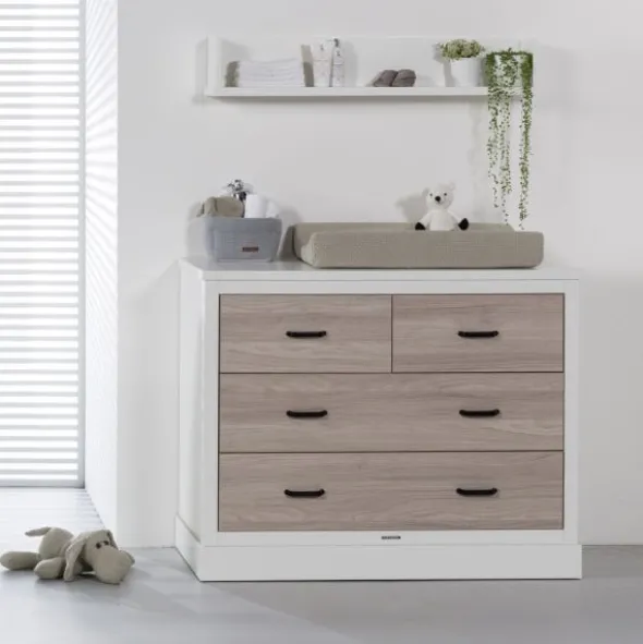 Kidsmill Newport Commode Wit / Eiken
