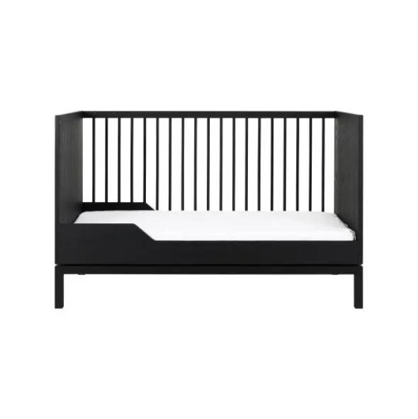Kidsmill Savi Babybed 70 x 140 cm Met Juniorzijde - Zwart Eiken