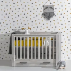 Kidsmill Sem Nautic Babybed Met Lade Grijs 60 x 120 cm