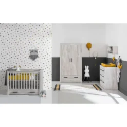 Kidsmill Sem Nautic Babybed Met Lade Grijs 60 x 120 cm