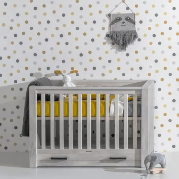 Kidsmill Sem Nautic Grijs Babybed Met Lade 70 x 140 cm