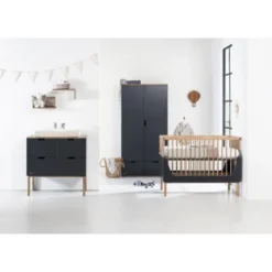 Kidsmill Sepp Commode Antraciet / Beuken