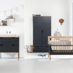 Kidsmill Sepp Commode Antraciet / Beuken