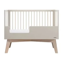 Kidsmill Sixties Babykamer Oatmeal / Eiken | Ledikant 60 x 120 cm + Commode