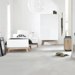 Kidsmill Sixties Bed Wit Mat / Naturel 90 x 200 cm