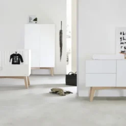 Kidsmill Sixties Commode Wit Mat / Naturel