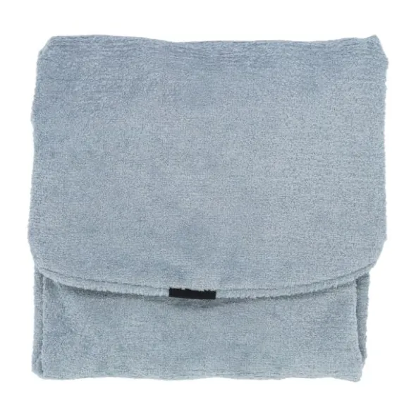 Kidsmill Soft Elegance II Boxmatras Hoes Rond Ø 90 cm - Iceblue