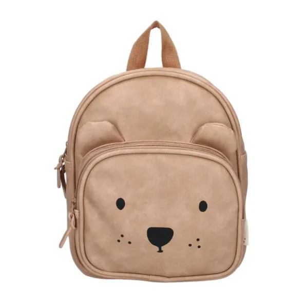 Kidzroom Porto Beary Excited Rugzak - Beige