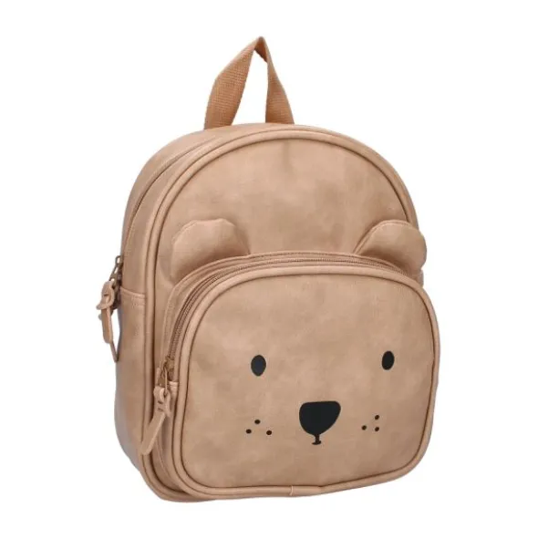 Kidzroom Porto Beary Excited Rugzak - Beige