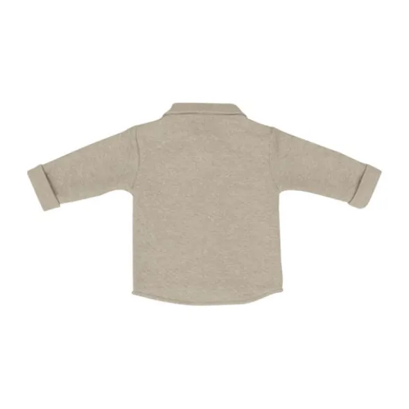 Klein Baby Cardigan - maat 56 - Beige Melange