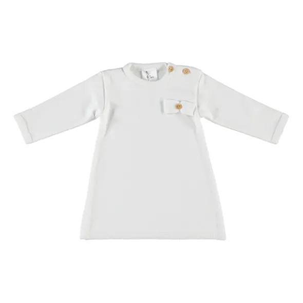 Klein Baby Jurkje - Mt. 50 - Natural White