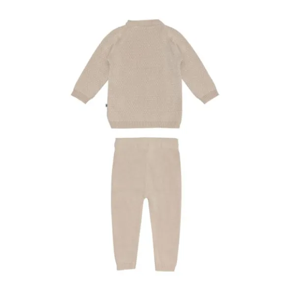 Klein Baby Pakje – Knitted - Mt 50 – Beige Sand