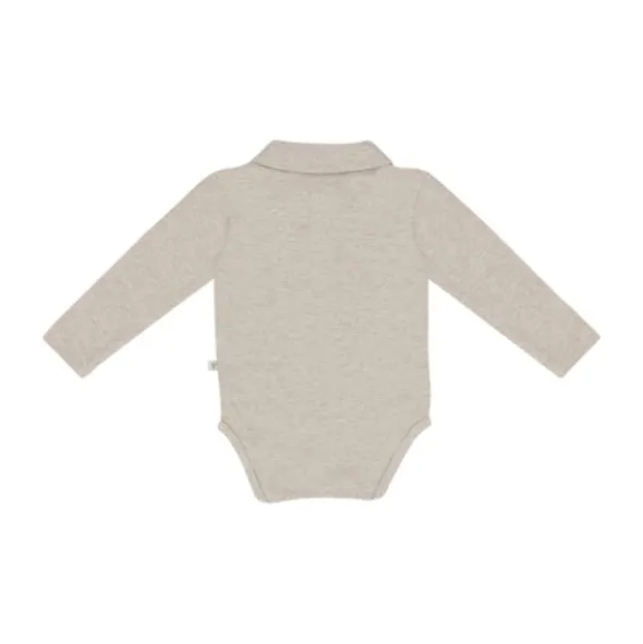 Klein Baby Polo Romper - Mt. 50 - Beige Melange