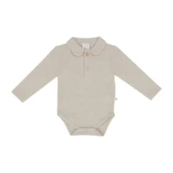 Klein Baby Polo Romper - Mt. 50 - Beige Melange