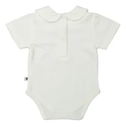 Klein Baby Romper Korte Mouw - Mt. 50 - Off White