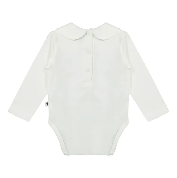Klein Baby Romper Lange Mouw - Mt. 50 - Off White