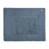 Koeka Amsterdam Wafel Boxkleed - Maat 75 x 95 - Bluestone/Natural