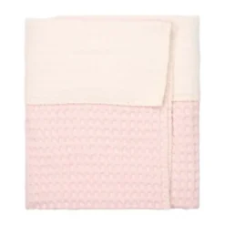 Koeka Amsterdam Wafel Ledikantdeken - Maat 100 x 150 - Cotton Fleece - Candy