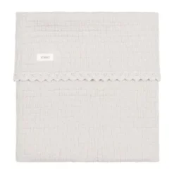 Koeka Elba Ledikantdeken Lace - 100 x 150 cm - Stone