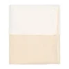 Koeka Fao Ledikantdeken - 100 x 150 cm - Katoen/Fleece/Wafel - Warm White