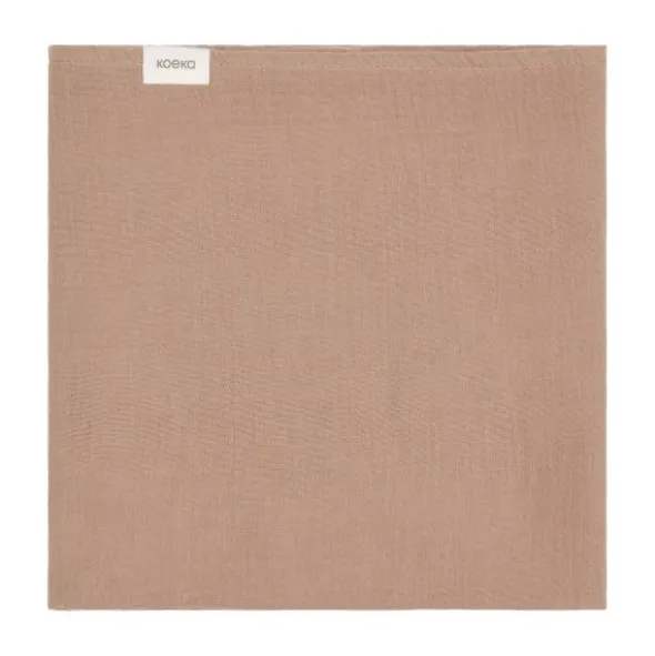 Koeka Faro Swaddle - 75x75 cm - Hydrofiel - Caffe