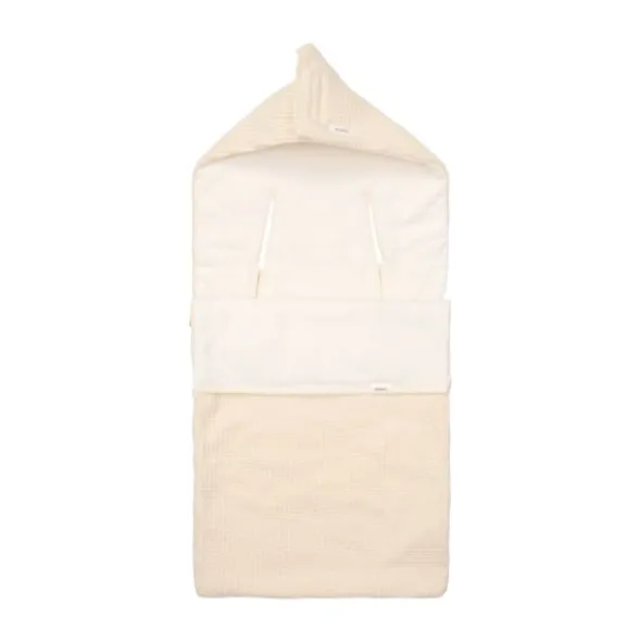 Koeka Malaga Voetenzak - Fleece - Warm White