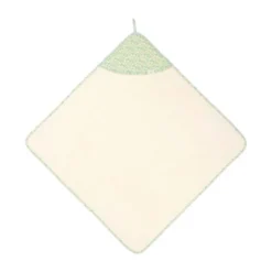 Koeka Meadow Badcape - 100 x 100 cm - Off White