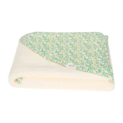 Koeka Meadow Badcape - 100 x 100 cm - Off White